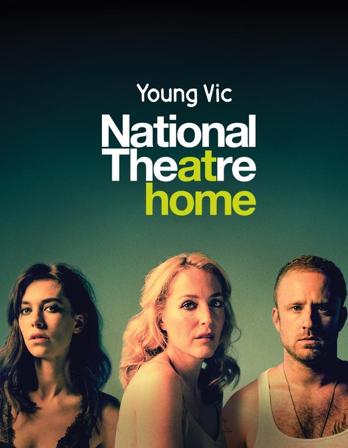 Portrait of the three lead actors of the Young Vic's A Streetcar Named Desire