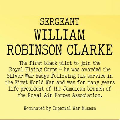 Sergeant William Robinson Clarke