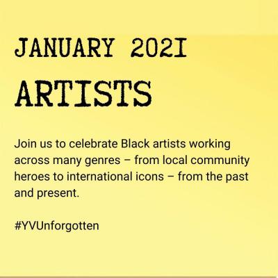 January 2021: Artists