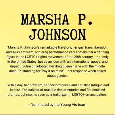 Marsha P Johnson