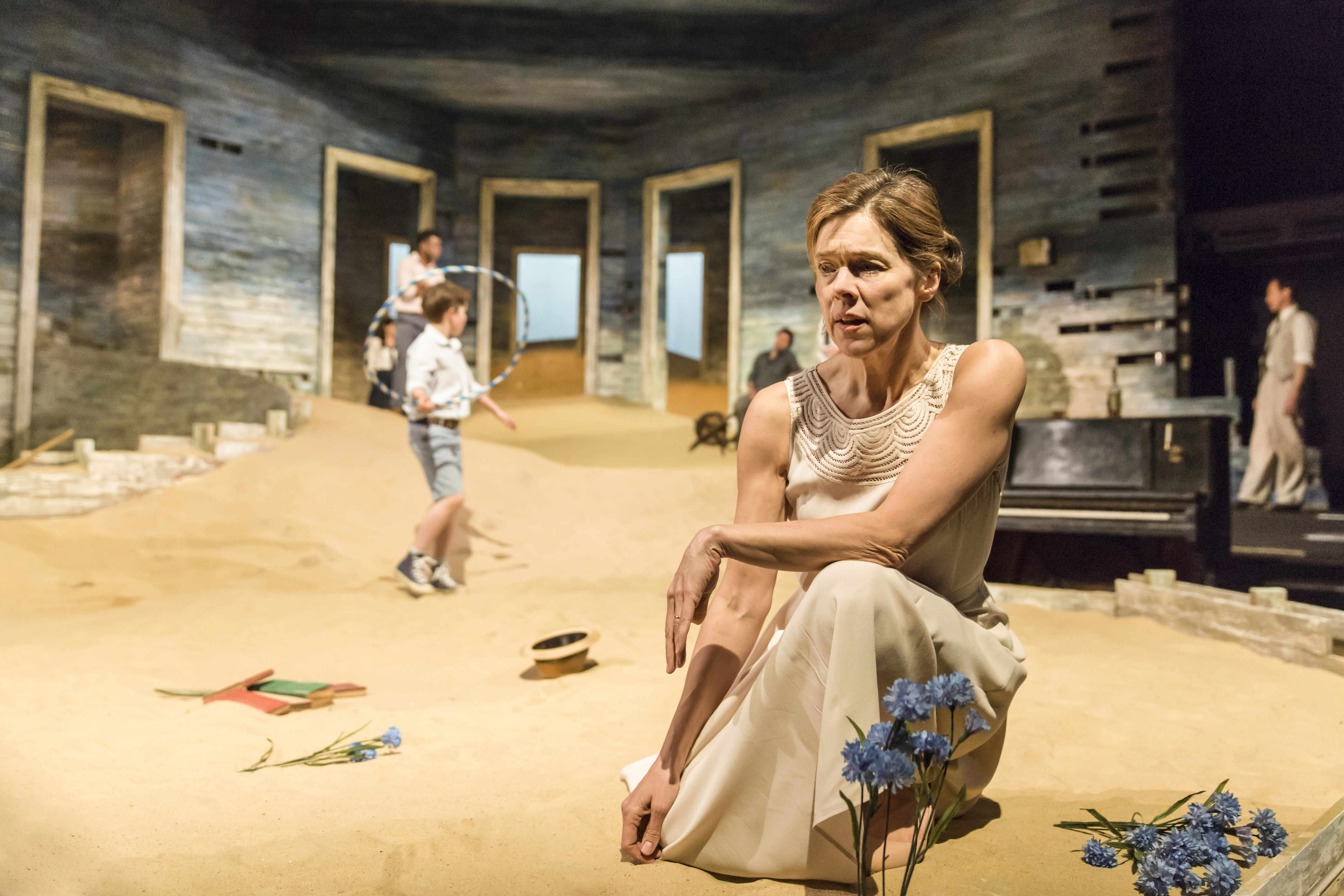 Janie Dee and members of the company in Ah, Wilderness! at the Young Vic. Photo by Johan Persson (2).jpg
