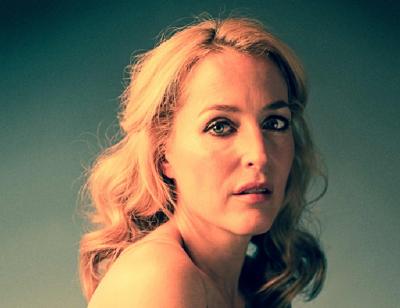 Portrait of Gillian Anderson as Blanche for Young Vic's A Streetcar Named Desire